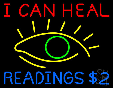 I Can Heal Readings With Eye Neon Sign 24 