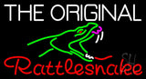 The Original Rattlesnake Neon Sign 20" Tall x 37" Wide x 3" Deep