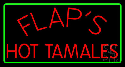 Flaps Hot Tamales Neon Sign 20