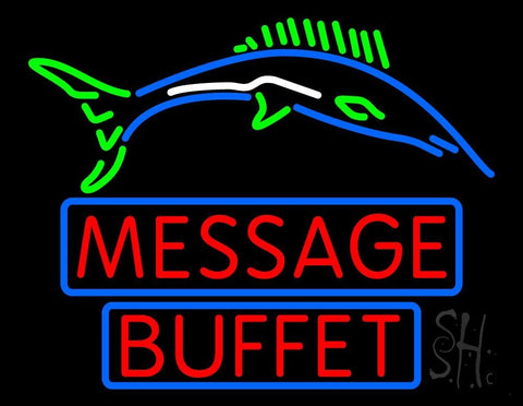 Custom Buffet Neon Sign 24