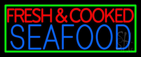 Fresh And Cooked Seafood Neon Sign 13