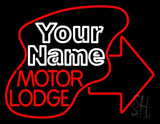 Custom Motor Lodge Neon Sign 24" Tall x 31" Wide x 3" Deep