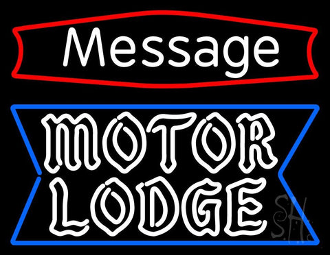 Custom Personalized Motor Lodge Neon Sign 24