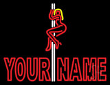 Custom Girl Logo Neon Sign 24" Tall x 31" Wide x 3" Deep
