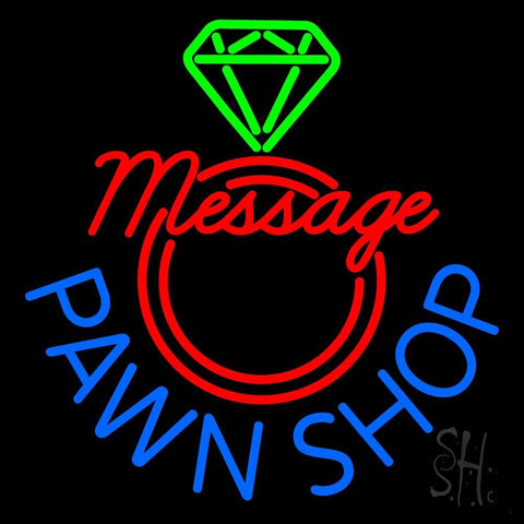 Custom Pawn Shop Neon Sign 24