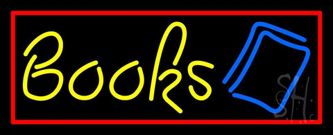 Yellow Books Neon Sign 13