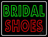 Double Stroke Bridal Shoes Neon Sign 24" Tall x 31" Wide x 3" Deep