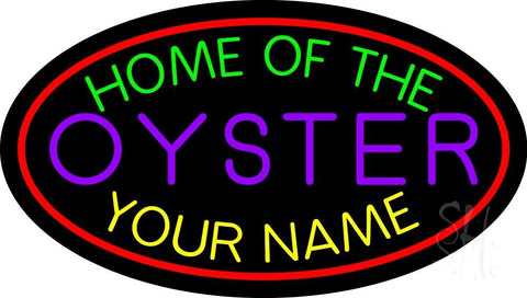 Custom Oyster Neon Sign 17