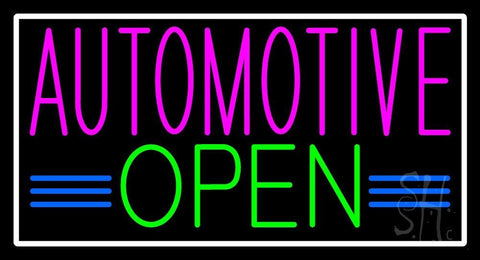 Automotive Open Neon Sign 20