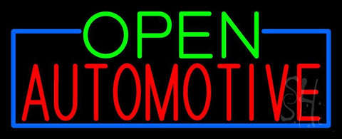 Open Automotive Neon Sign 13