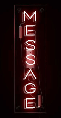 Custom Neon Glass Sign 32