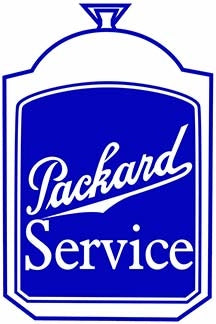 Automotive PA-8 Packard Service Sign