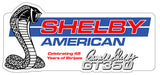 Carroll Shelby SC-131 34" Shelby American Cutout