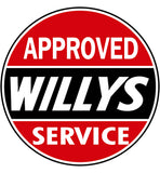 Automotive WS-1 12" Approved Willy's Disk