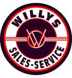 Automotive WS-4 12" Willy's Service Disk